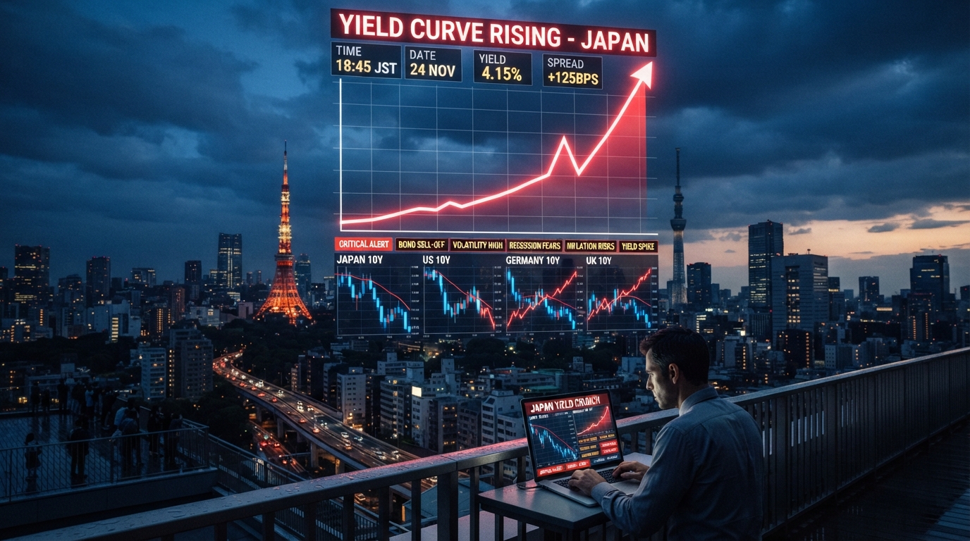 日本国债收益率30年来首破3%，全球长端利率的"震源"正在东京
