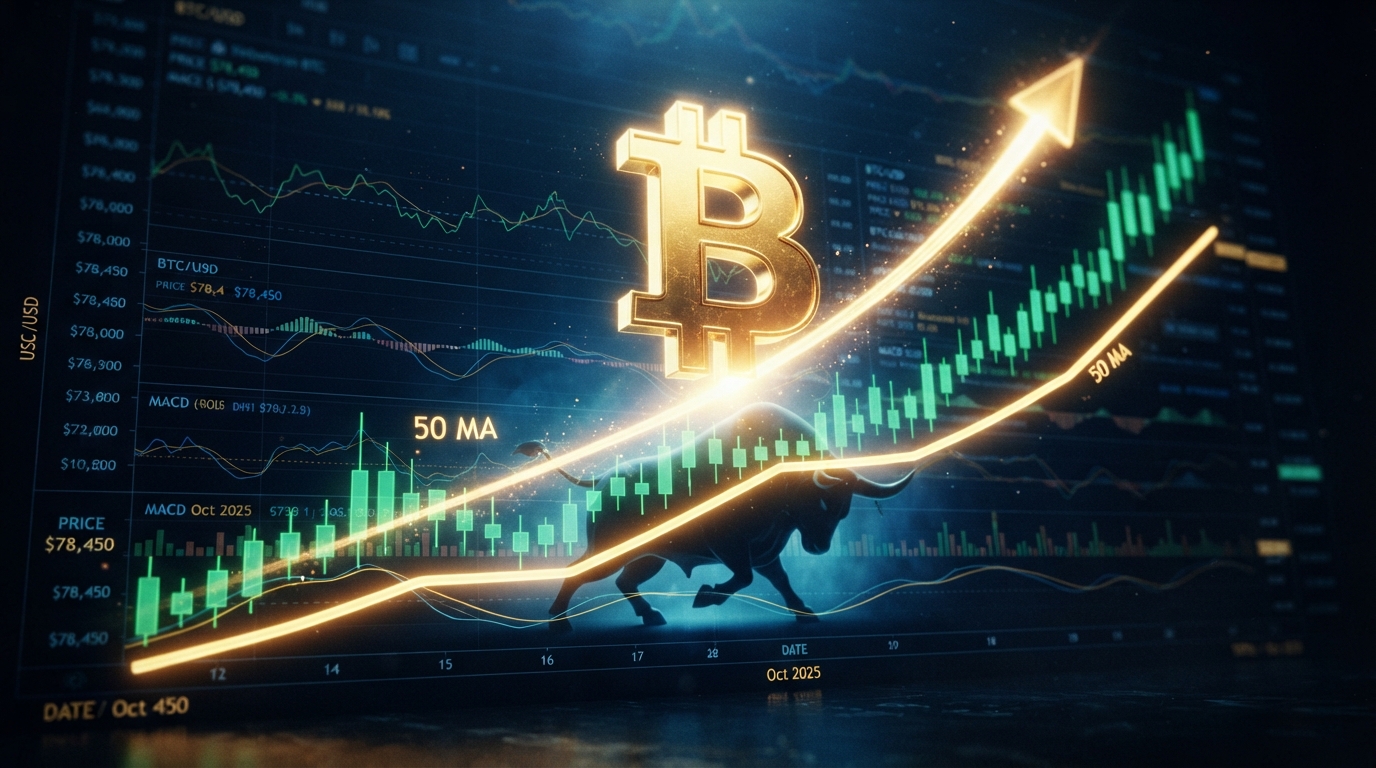 比特币站上50周均线背后:加息落地、ETF吸金与政策松绑的三重博弈