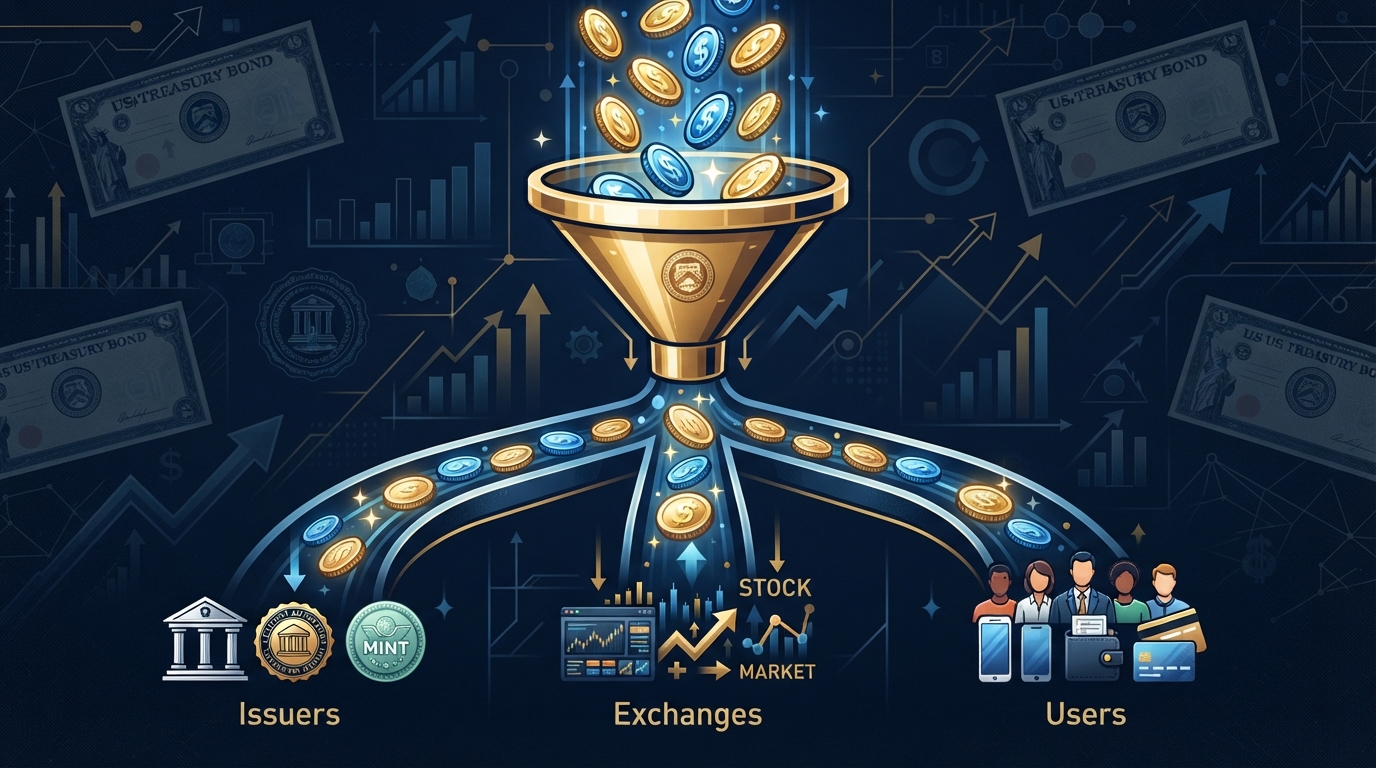 稳定币的储备收益到底进了谁的口袋：Circle、币安与渠道分成暗战