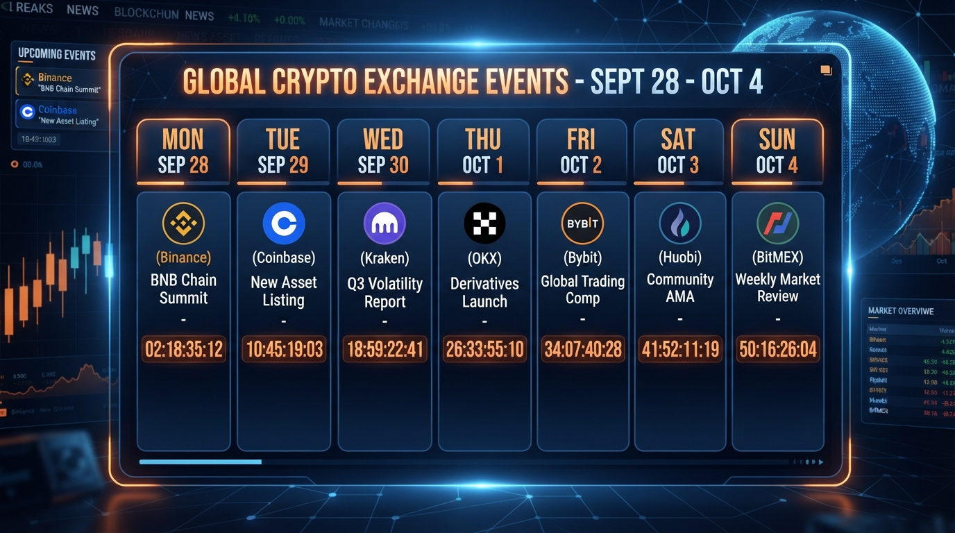 Bitget分阶段恢复提现、CoinEx宣布关停:一周加密行业关键节点前瞻