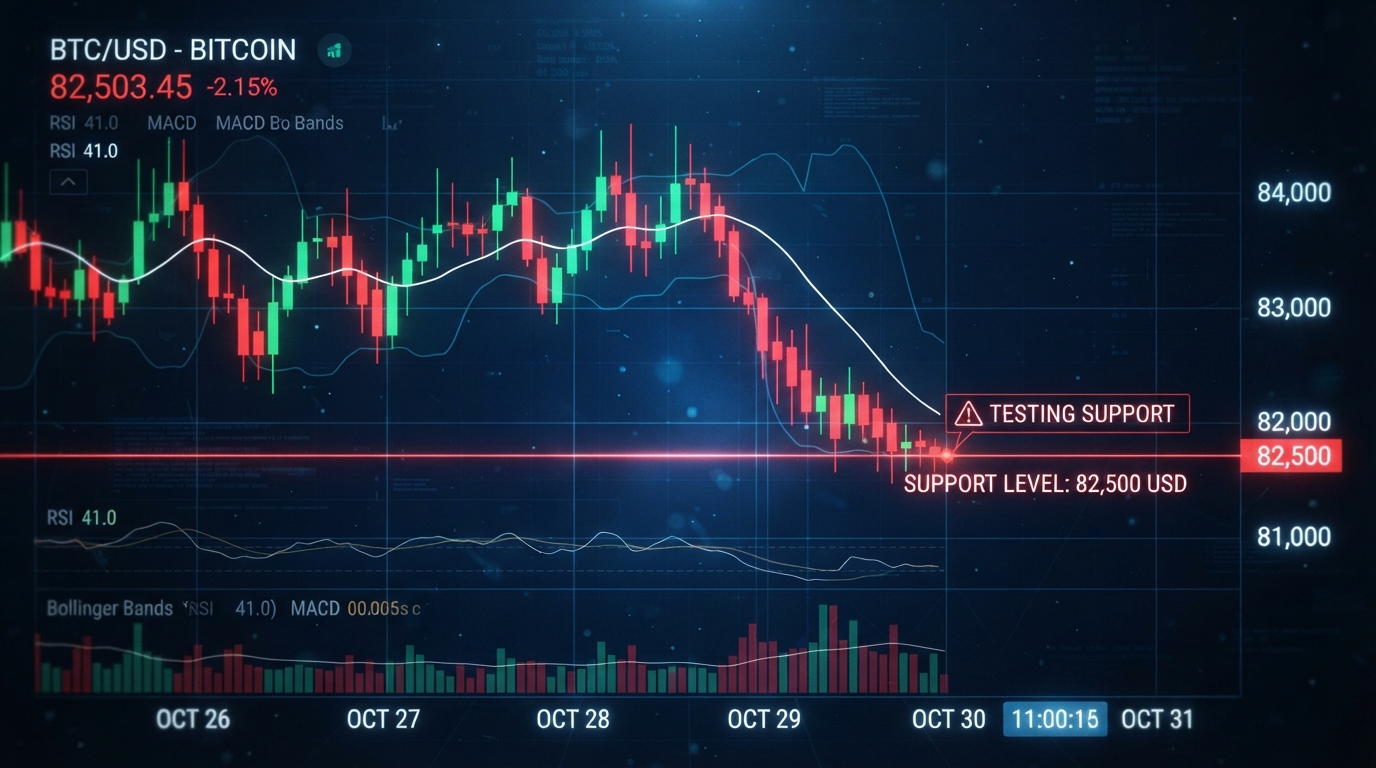 BTC周线8.25万美元保卫战：AI预期差反噬科技股，量子焦虑搅动加密市场