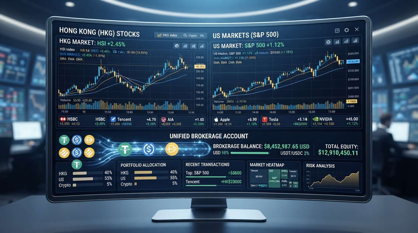 BIT证券上线港股交易:稳定币直连持牌券商,券商路线再下一城